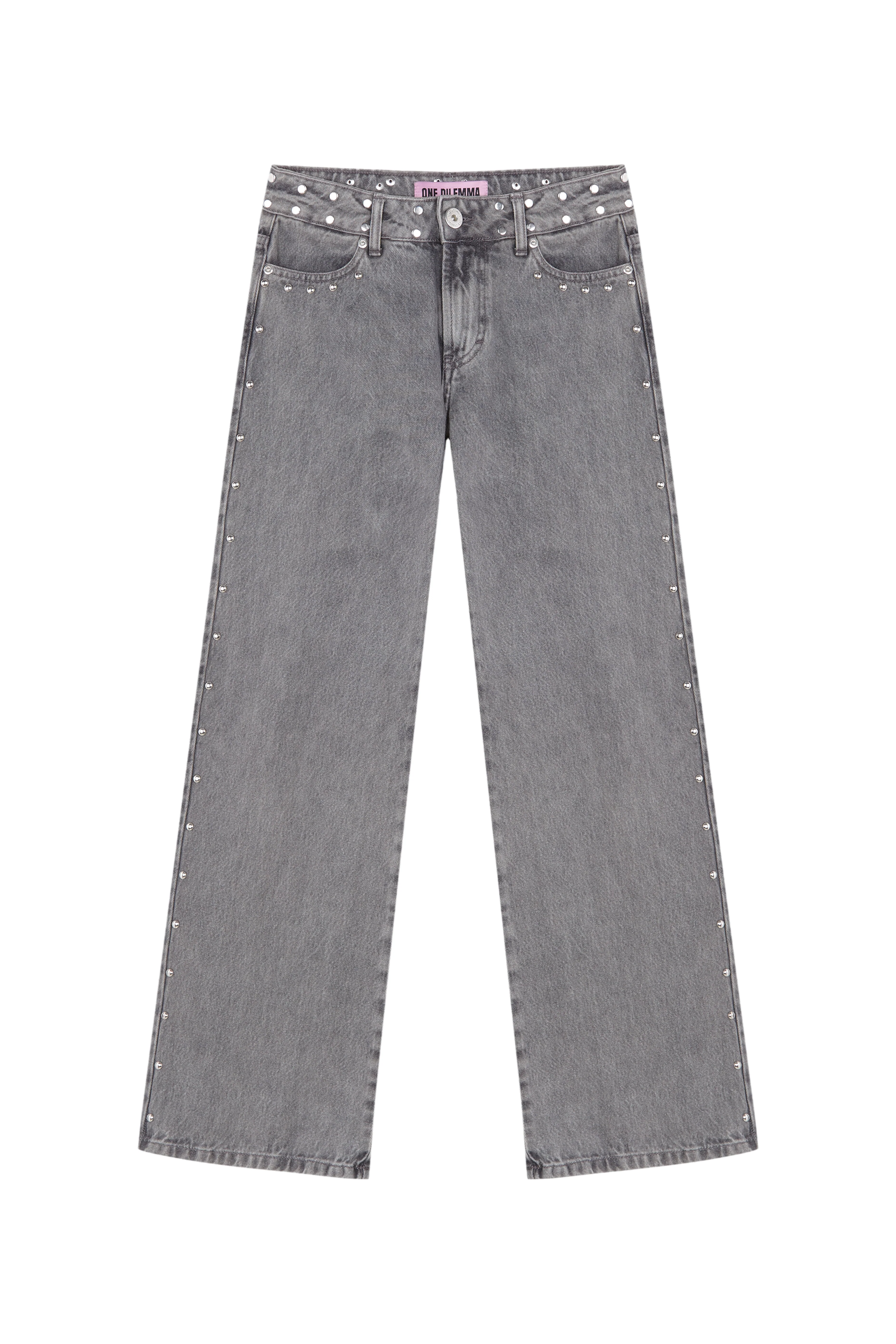 GREY JEANS ZEBRA STAR - Image 3