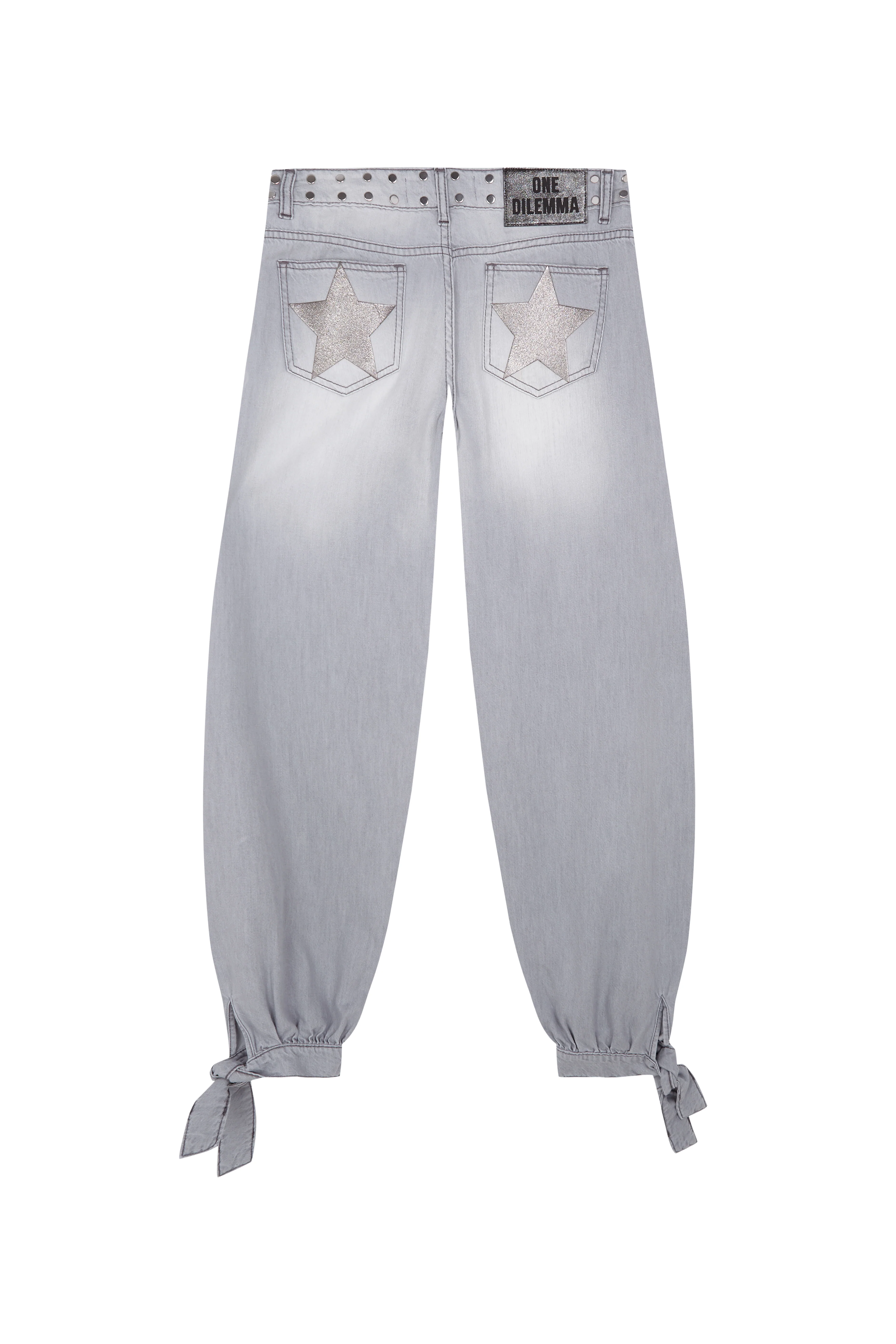 GREY BALLOON JEANS - Image 4
