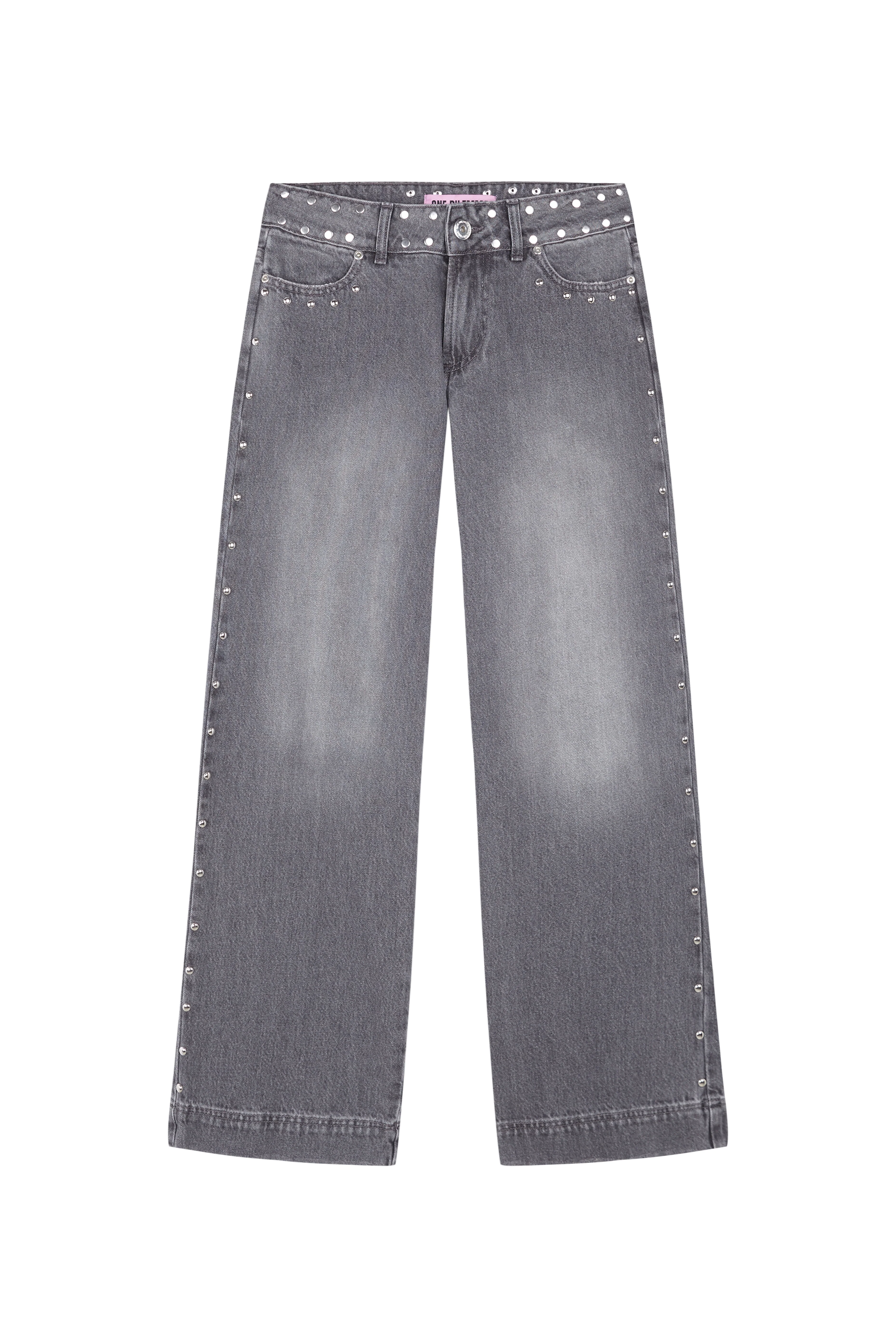 GREY JEANS MULTI-RED STAR - Image 4