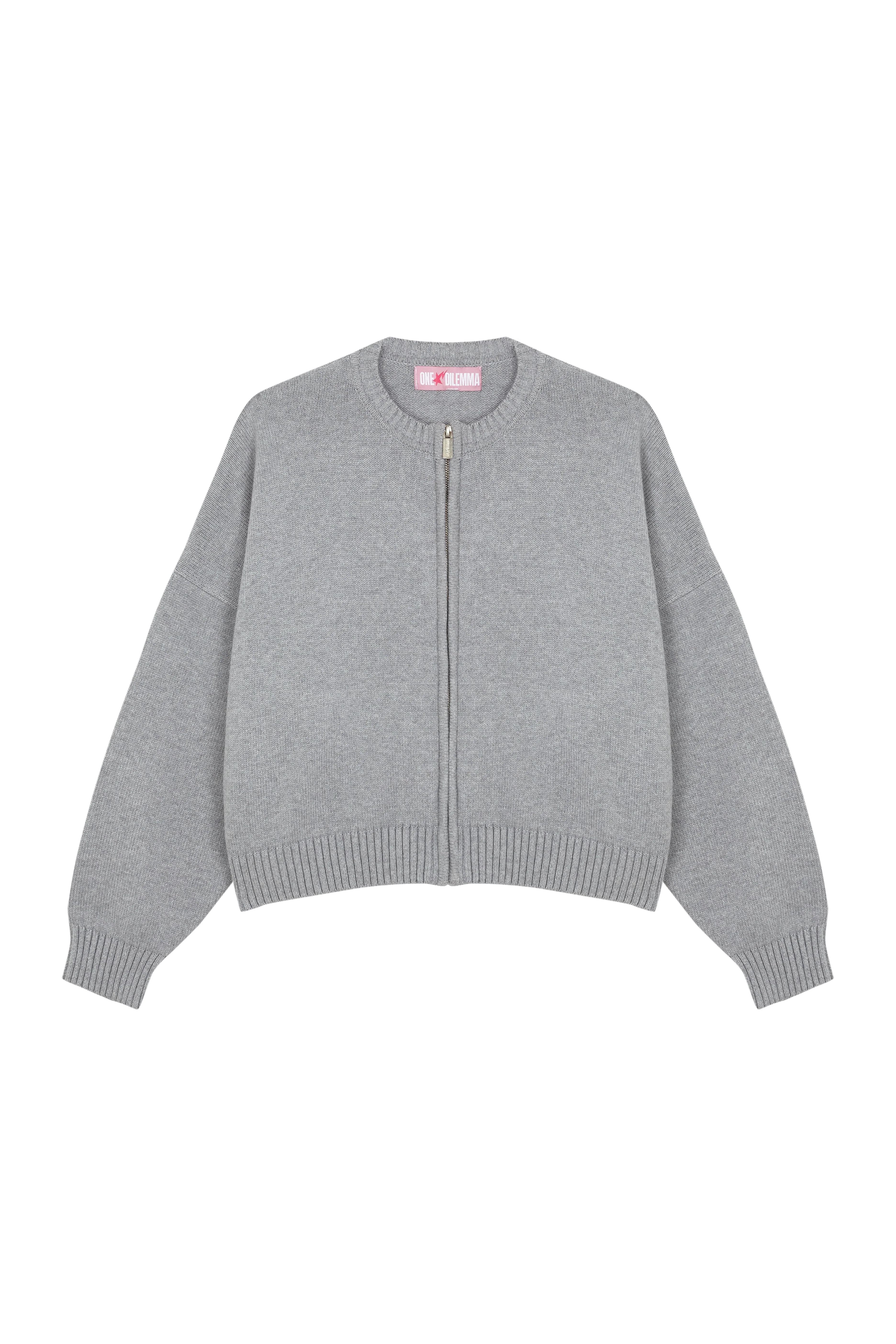 GREY SHINY CARDIGAN - Image 3