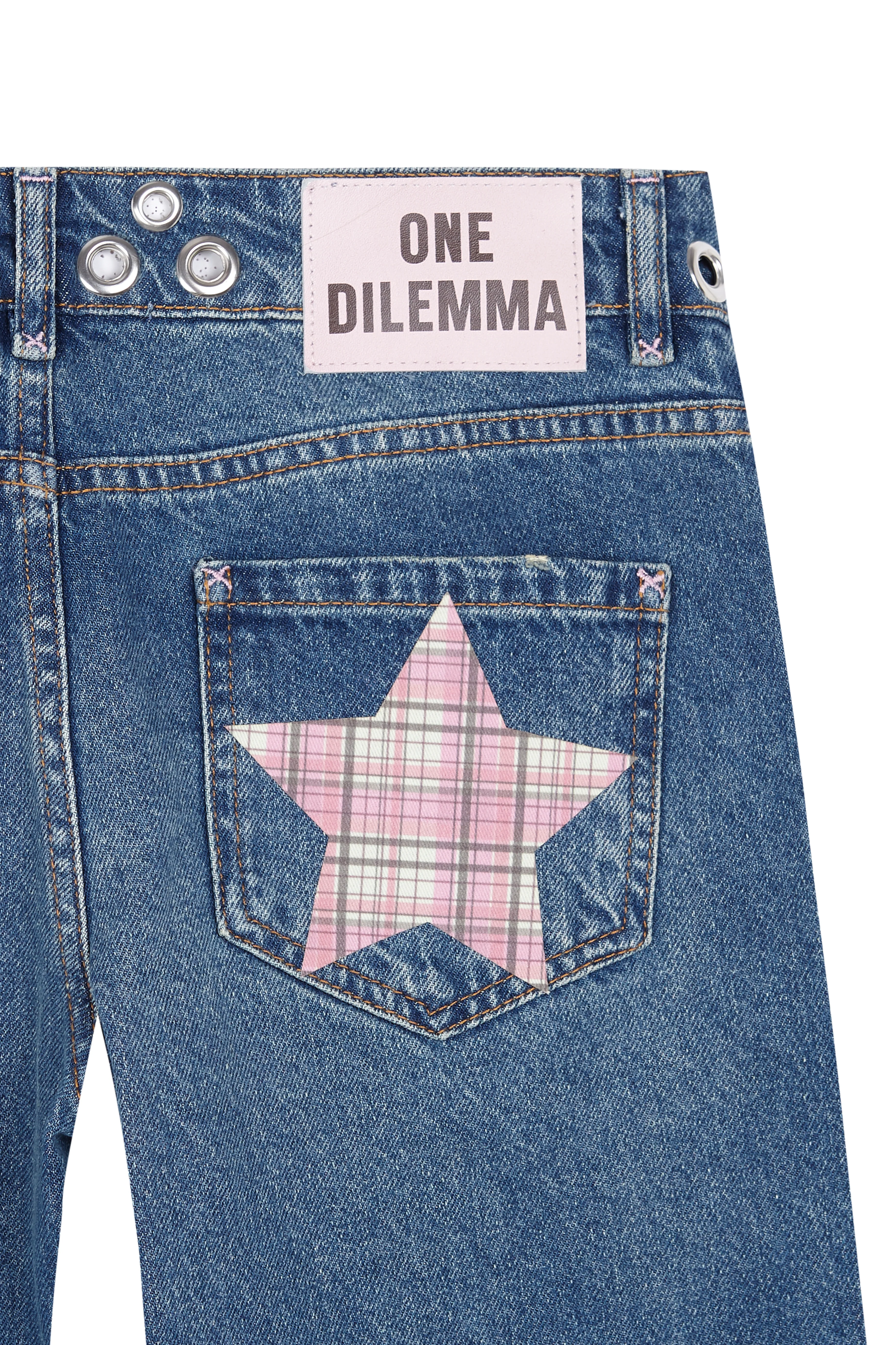 JEANS STRAIGHT HOLE STUDS - Image 6