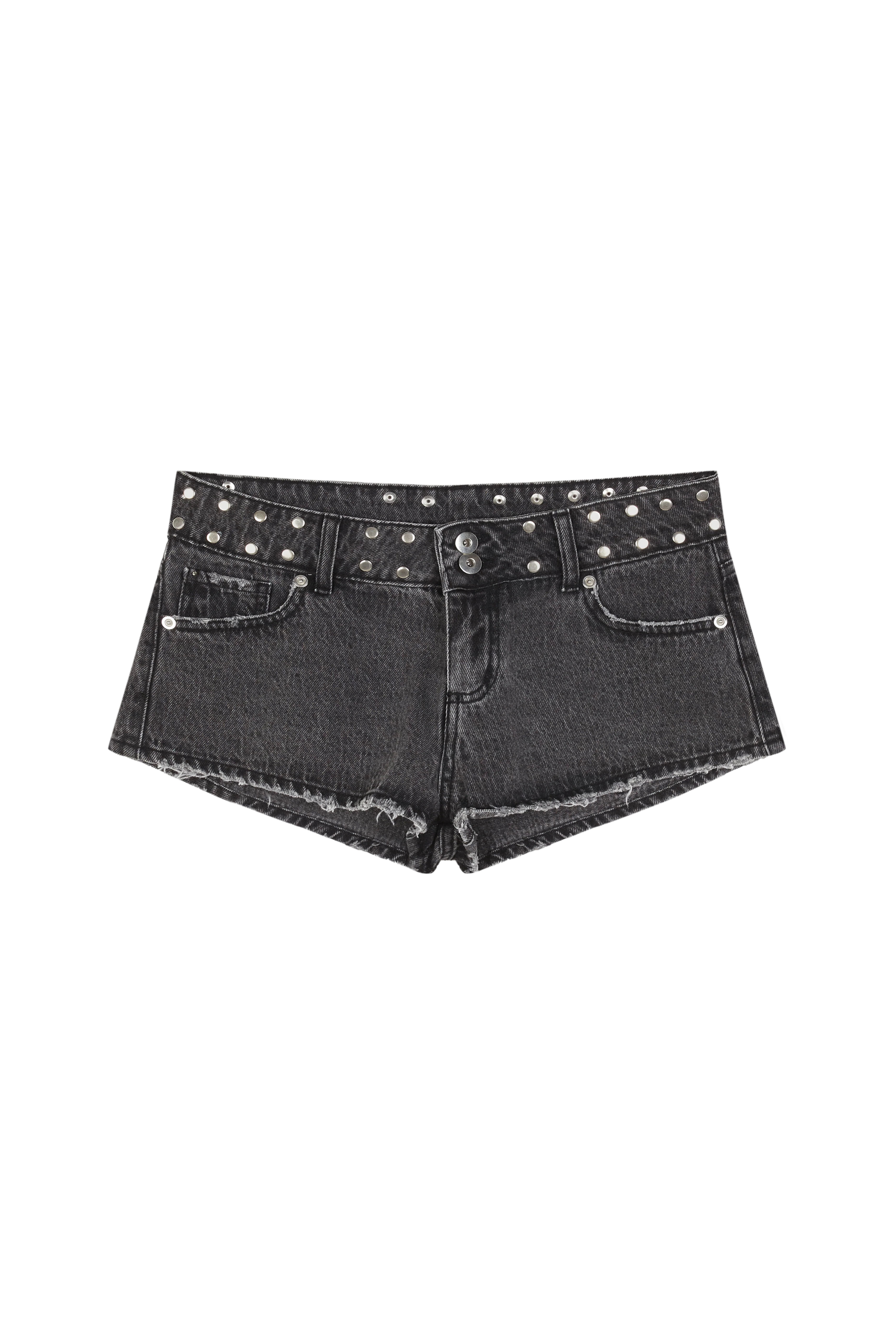 Mini-short black red star - Image 3