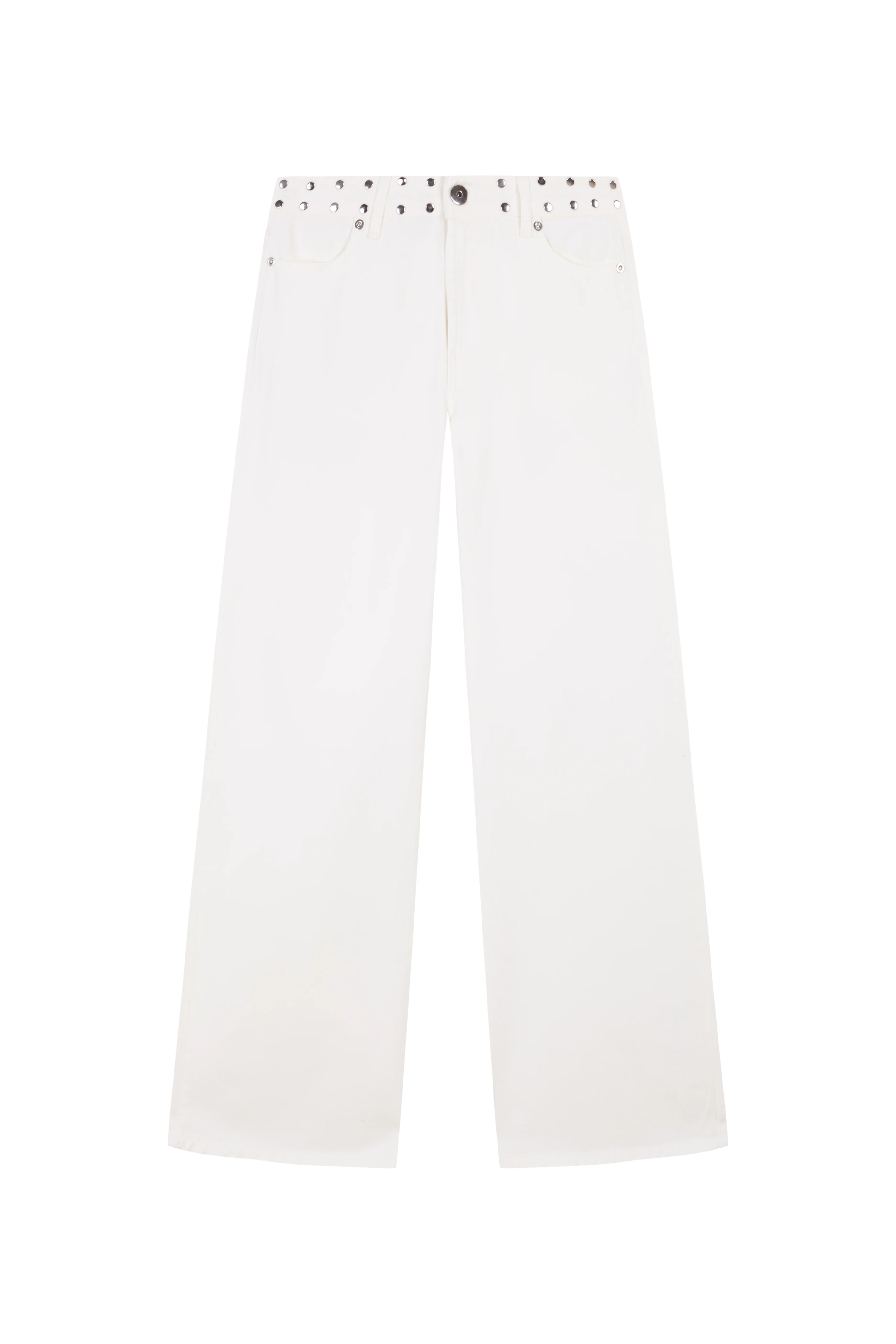 WHITE JEANS PINK PRINT - Image 7